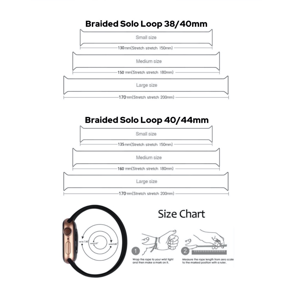 Braided Solo Loop