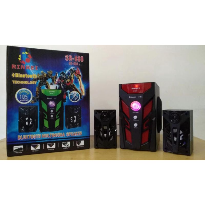 SPEAKER RINREI SR-888 A BT+FM