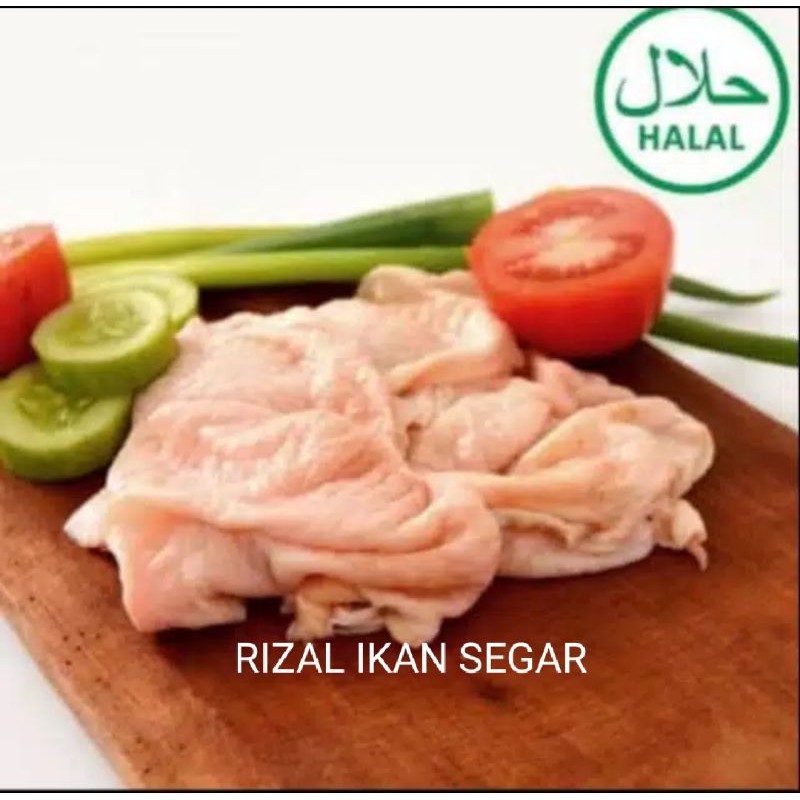 

kulit ayam negri bersih binget segar fres