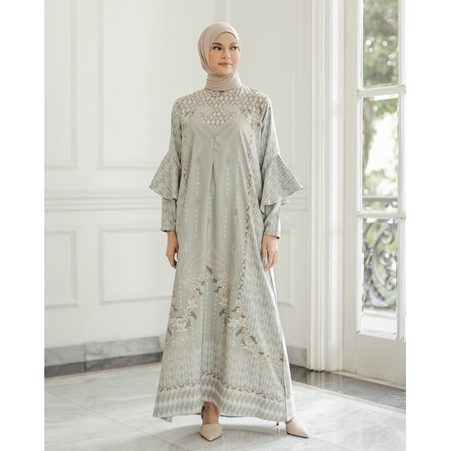 GAUDY DRESS - SAGE BY geulis.id