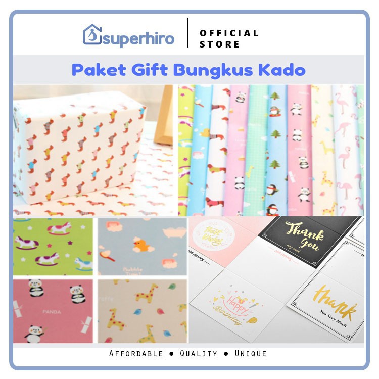 Paket Bungkus Kado / Bingkisan Lahiran Dan Ulang Tahun