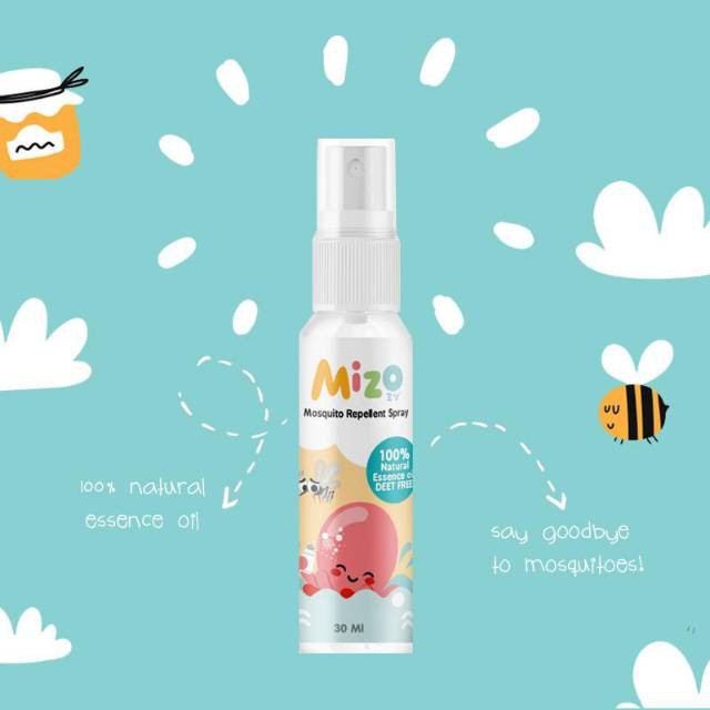 [SPRAY] Mizo Mosquito Repellent Spray 30 ml - Spray Anti Nyamuk 30ml