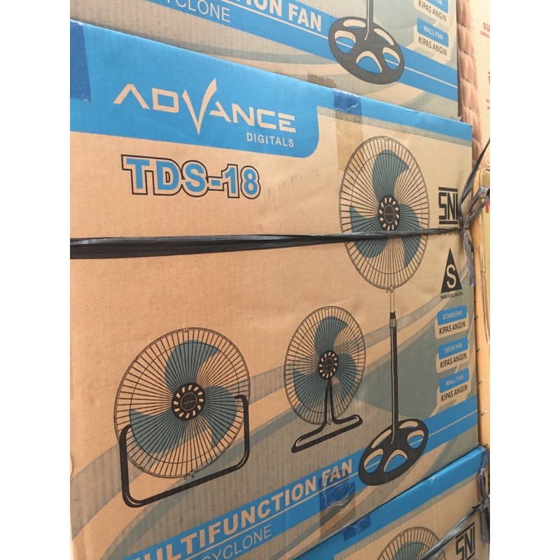 Kipas Angin Berdiri 3in1 18 inch advance TDS18 (PENGIRIMAN KHUSUS JNT/JNE)