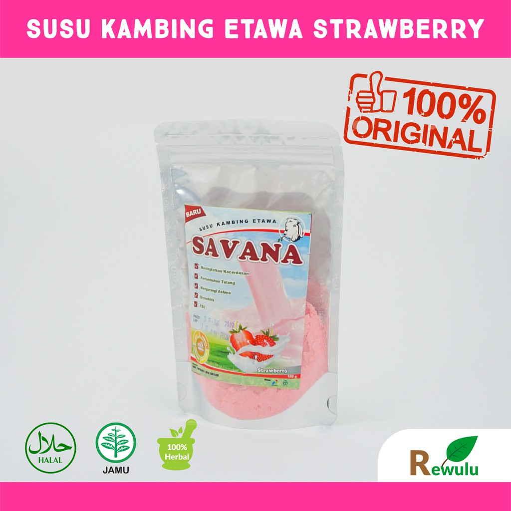 

SUSU KAMBING ETAWA SAVANA RASA STRAWBERRY UNTUK KESEHATAN