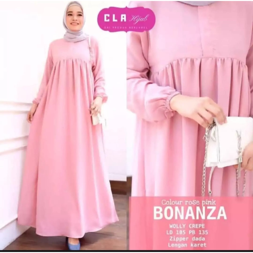 Bonanza Dress / Dress Terbaru Muat Untuk BB 40-80kg