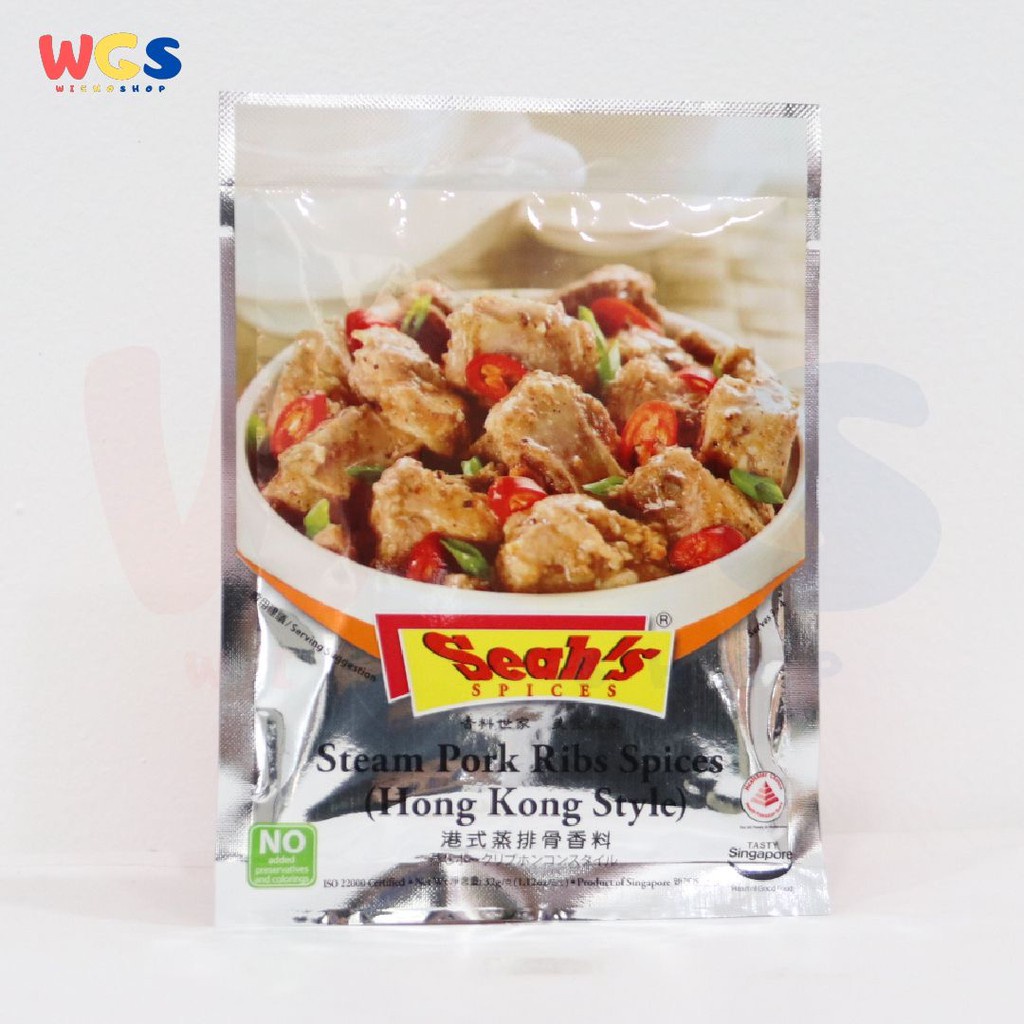 Seah's Steam Pork Ribs Spices Hongkong Style 32g - Bumbu Daging