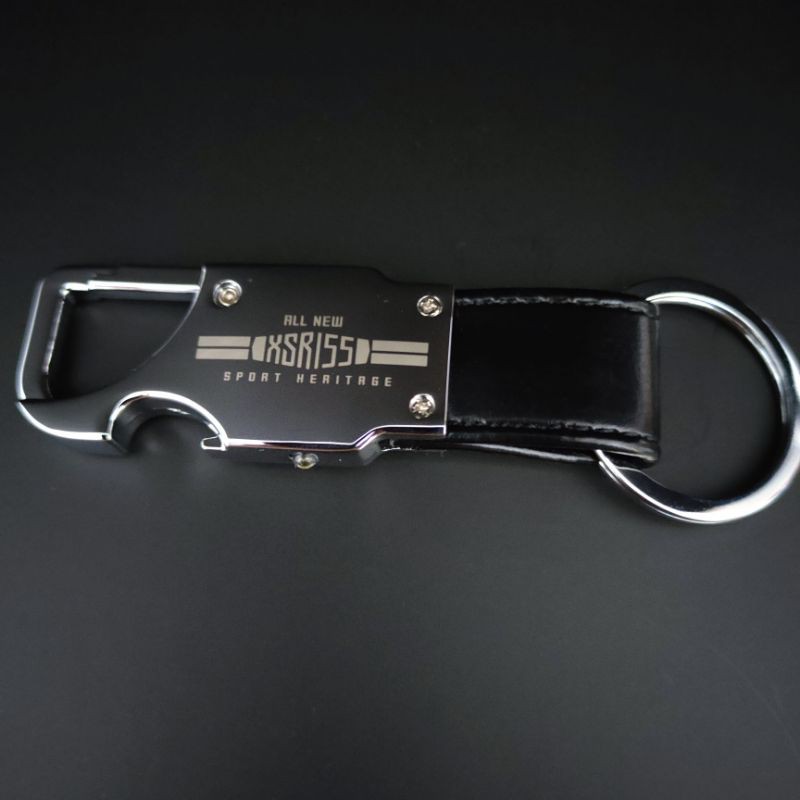 Gantungan kunci kulit motor yamaha xsr 155-1