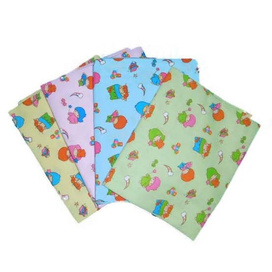 6 Pcs Bedongan Bayi HOGA SNI -  Selimut Bayi/Baby Blanket Ukuran 90x90