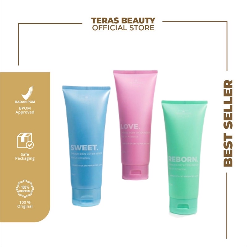 LOTION BENINGS | CHROMA BODY LOTION SERUM | SERUM LOTION BENINGS 3 IN 1 BPOM