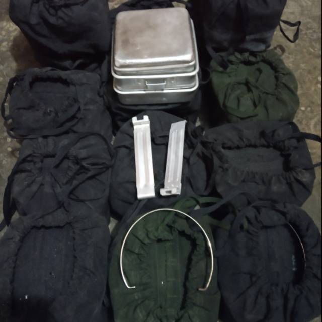 Nesting nasting bekas cooking set