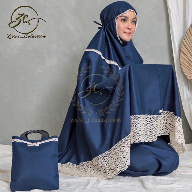 Mukena Dewasa Micro katun polos Lembut  Mukenah Jumbo Bahan Adem Grosir Murah / Zaini Collection