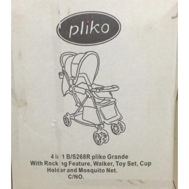 Stoller Pliko Grande 4in1 268 - Biru - BANTING HARGA - HADIAH