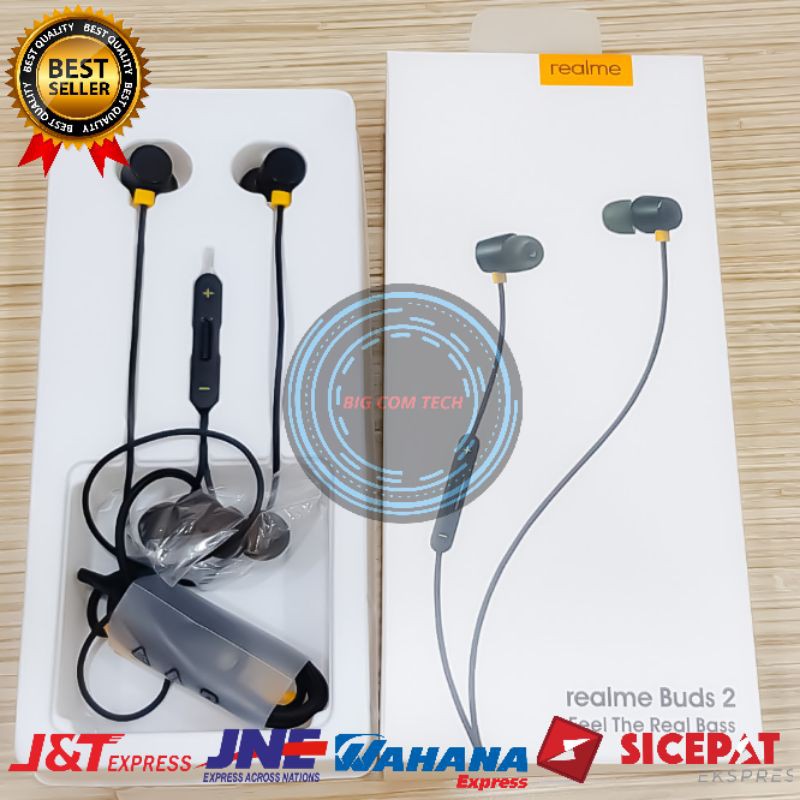 Earphone Headset Handsfree Realme Buds Magnetic Realme 2 Pro / 3 Pro / 5i / 5s / 5 Pro / 6i / 6 Pro / 7i / 7 Pro / 8 / 8 Pro / 9 / 9 Pro / X / XT / X2 Pro / X3 / C2 / C3 / C11 / C12 / C15 / C17 / C20 / C21 / C25 Jack Audio 3.5mm Original