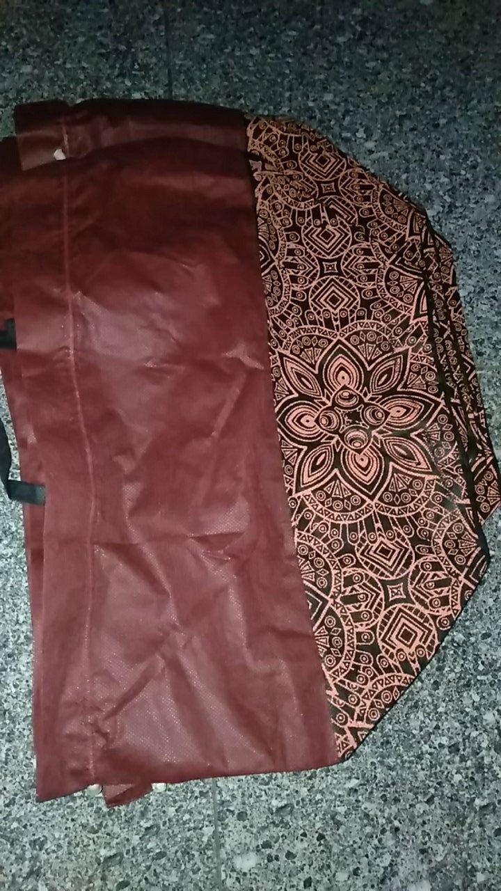 Tas Hajatan Serut Maroon Batik 22