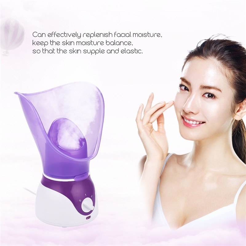 Air Humidifier Facial Steamer SPA Perawatan Wajah