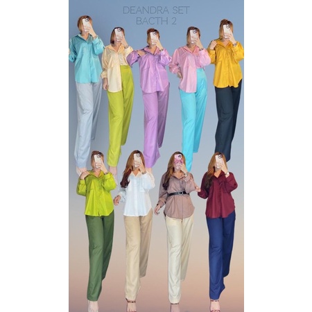 SET DEANDRA 2 BY DST COLLECTION