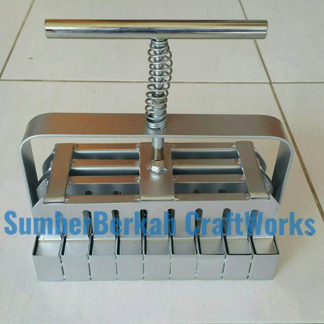 10 Unit Alat Semai Cetak Mini SoilBlok Soil Block 50 Lubang Tanam