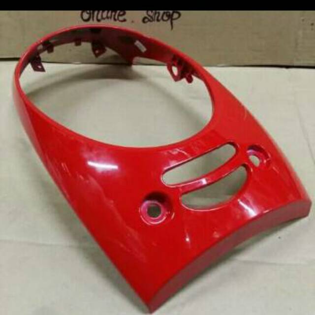 Panel Tameng Depan cover reflektor scoopy injection FI merah win