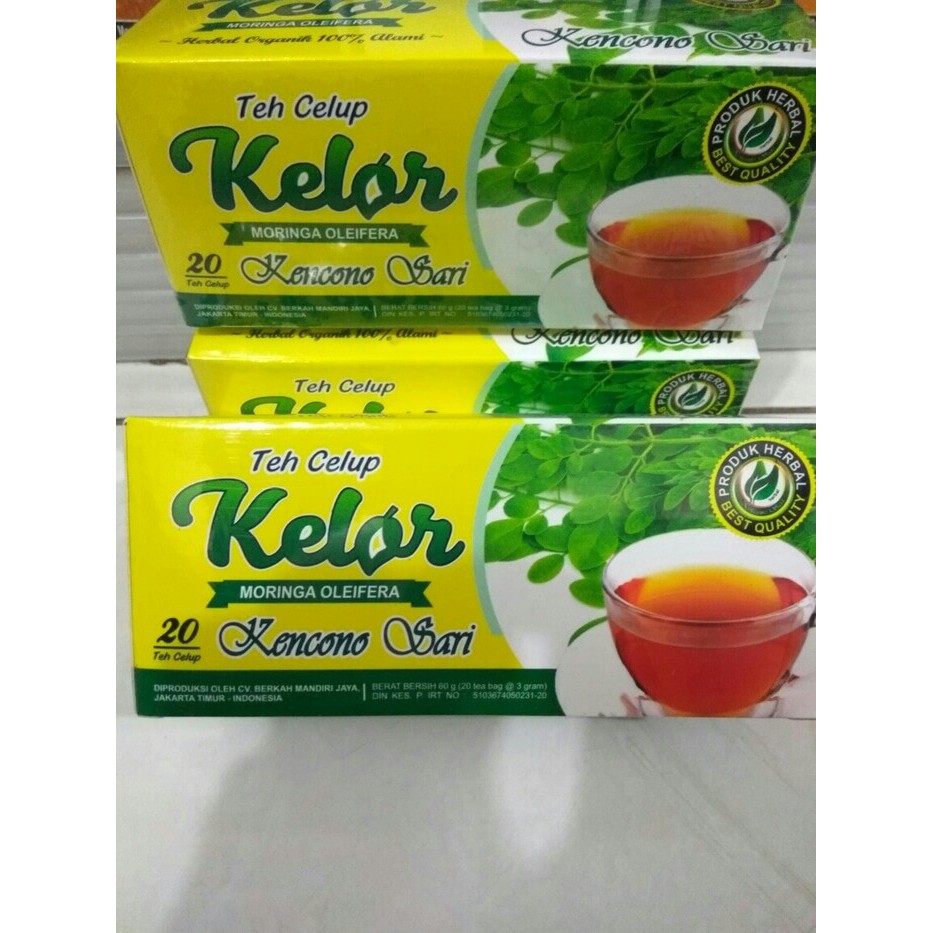 Teh Celup Daun Kelor Moringa Tea Herbal Asli Original Shopee Indonesia