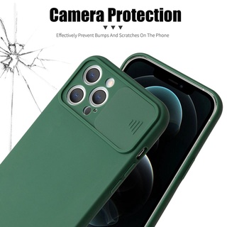 Slide Window Lensa Camera Protection Soft Silicone Case untuk Samsung