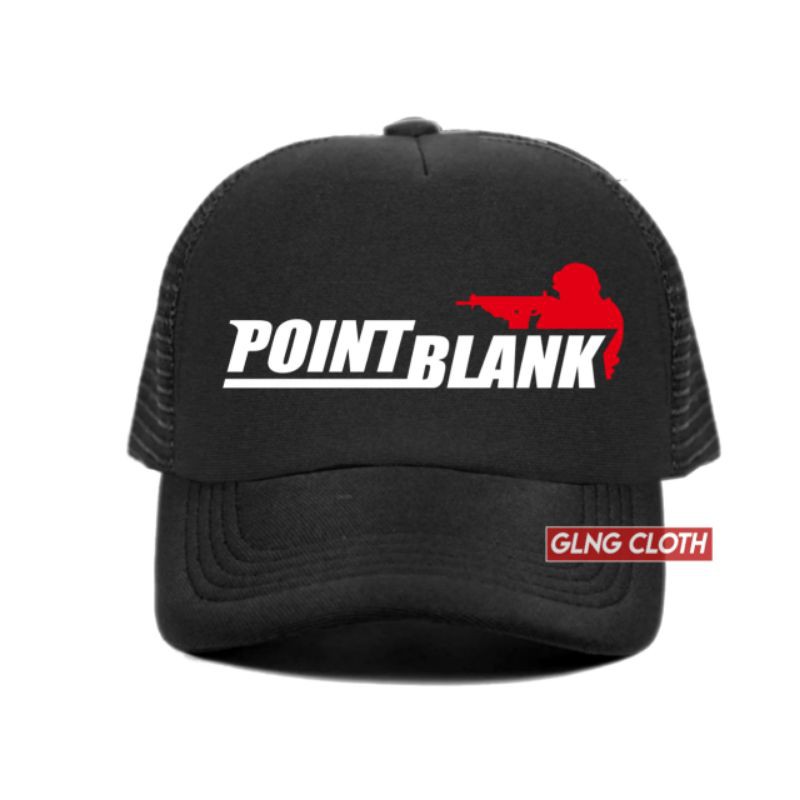 Topi Point Blank - Topi Trucker Point Blank