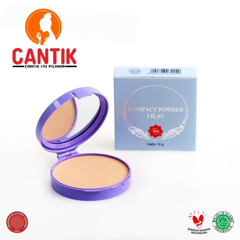 VIVA COMPACT POWDER LILAC - VIVA BEDAK PADAT - BEDAK PADAT VIVA - VIVA TWO WAY CAKE