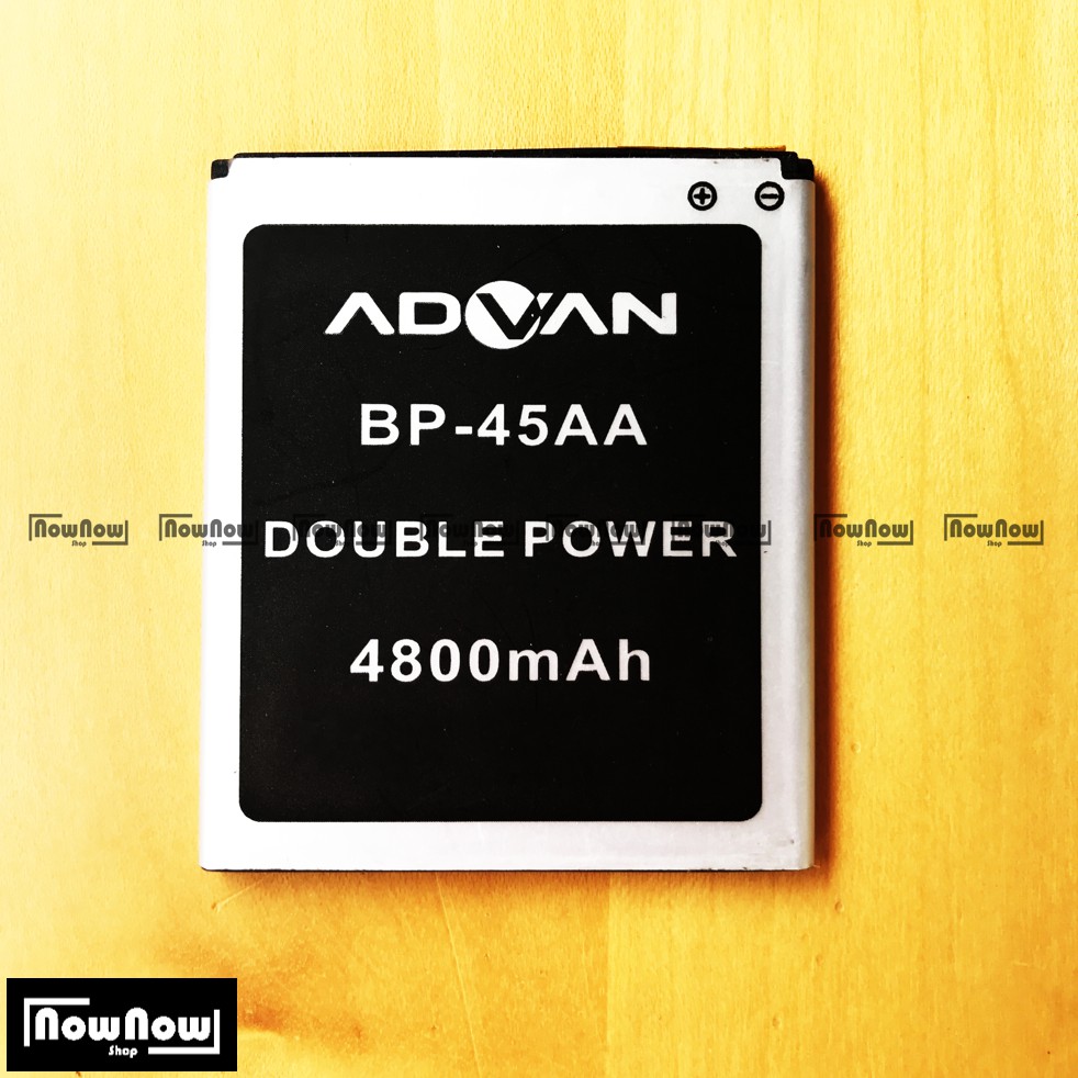 Baterai Advan Vandroid S45D BP-45AA Original Double Power Batre Batrai Battery HP BP45AA