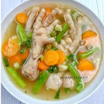 

MENU ANAK "SOP CEKER" (PORSI BESAR 2-3X MAKAN)