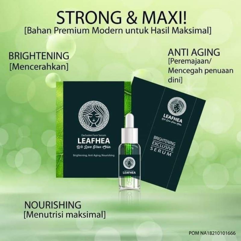 serum Leafhea - Brightening Serum Leafhea 100% Original
