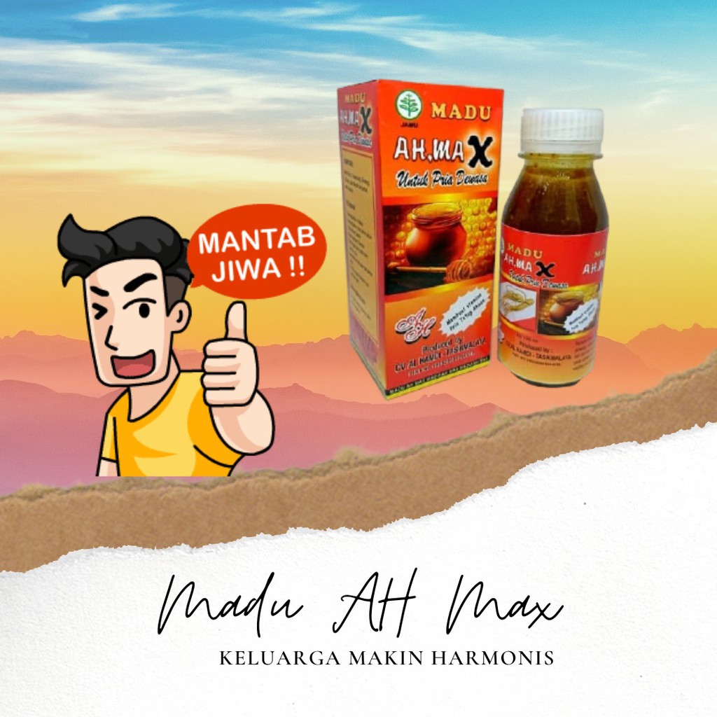 

Madu Kuat Laki Laki Ah Max - Madu Stamina Pria - Madu Tahan Sampai Pagi - Madu Pria Dewasa