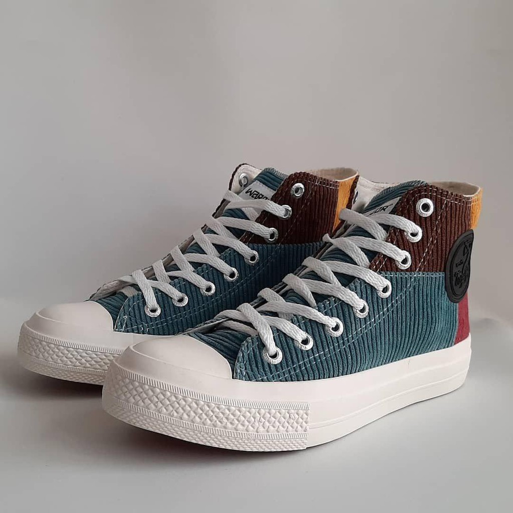 Sepatu Pria Wanita Anak Localpride Local Lokal Murah Warrior Sparta Rainbow Biru Tosca Free Ongkir