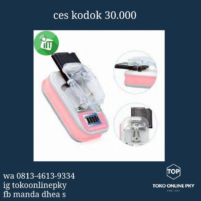 charger kodok / charger gapit / charger jepit