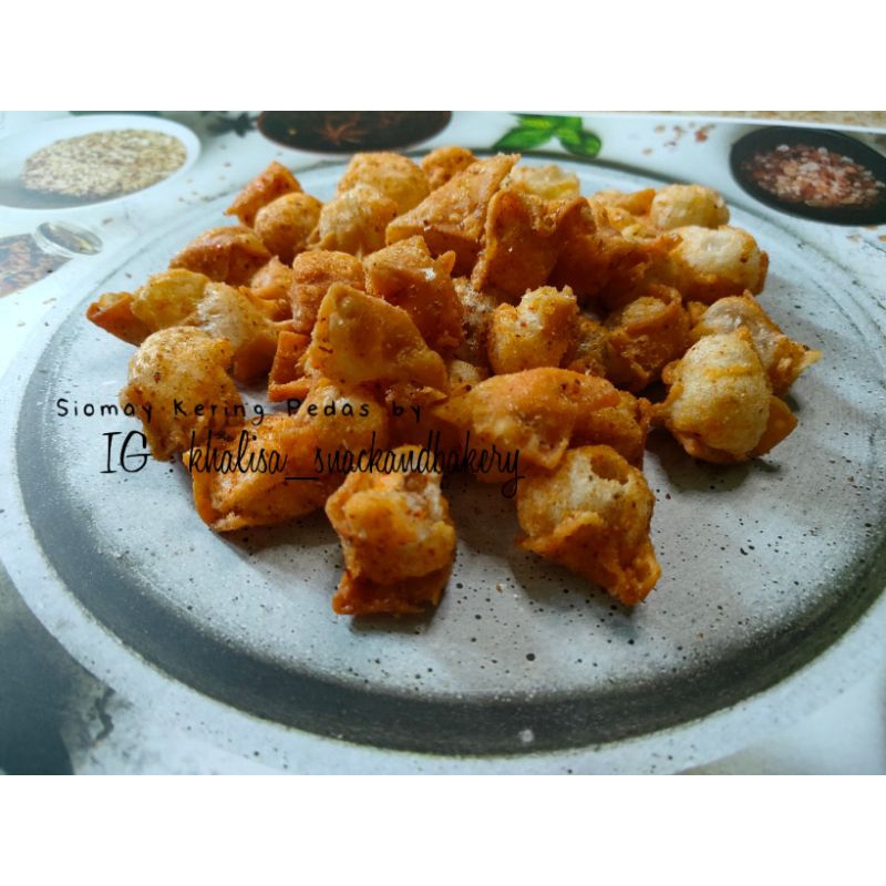 

Siomay Kering Pedas 200 g / Siomay Kering Original / Kerupuk Siomay