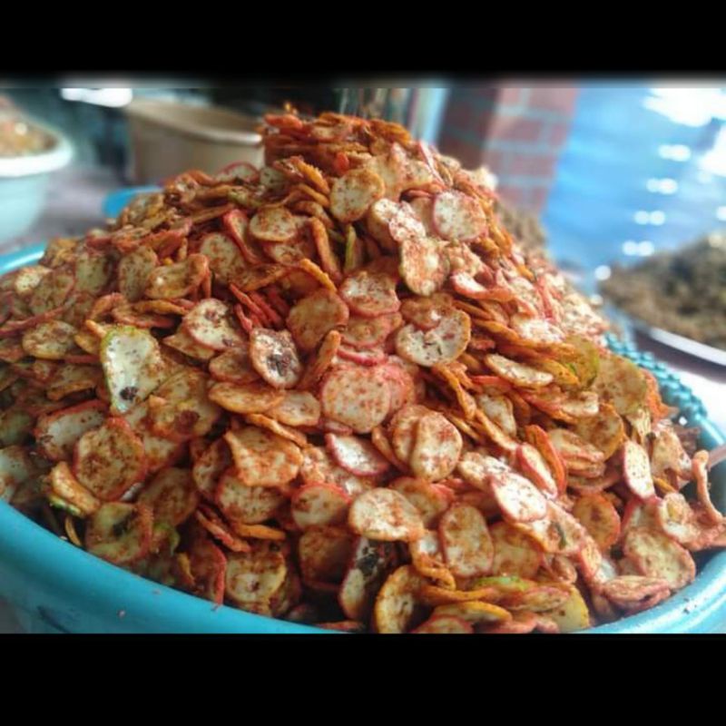 

KERUPUK SEBLAK PEDAS DAUN JERUK