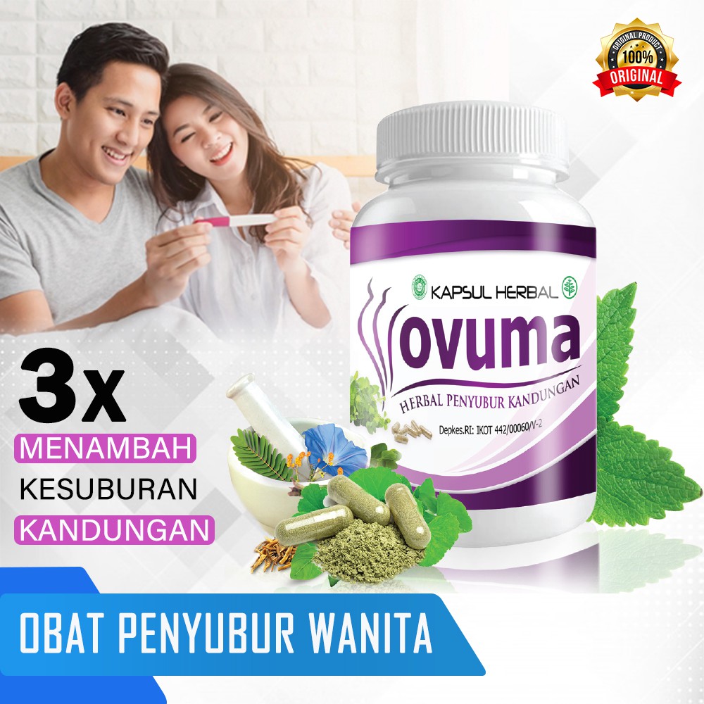 BESTSELLER Promil Ovuma Obat Penyubur Kandungan Wanita agar cepat hamil