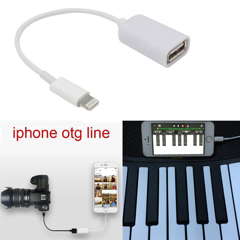 Lightning to USB Camera Connector Adapter Cable OTG For