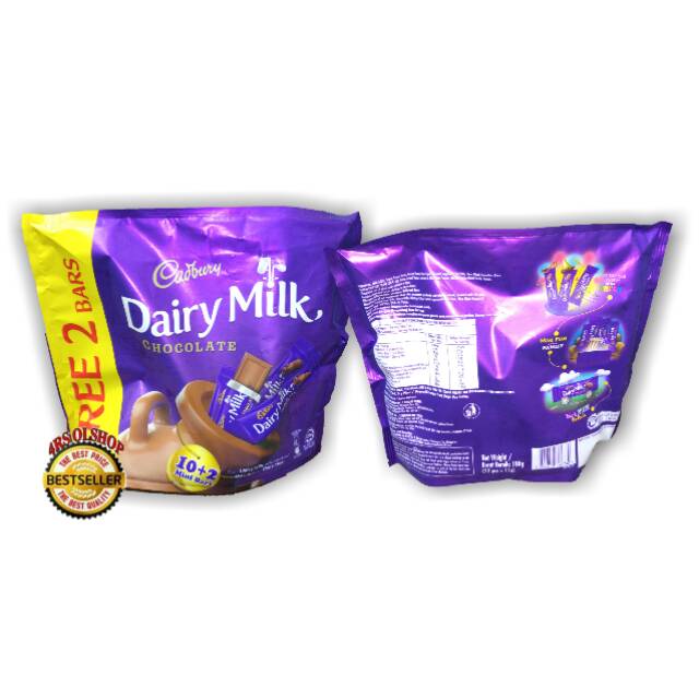 

CADBURY DAIRY MILK CHOCOLATE MALAYSIA FREE 2 BARS