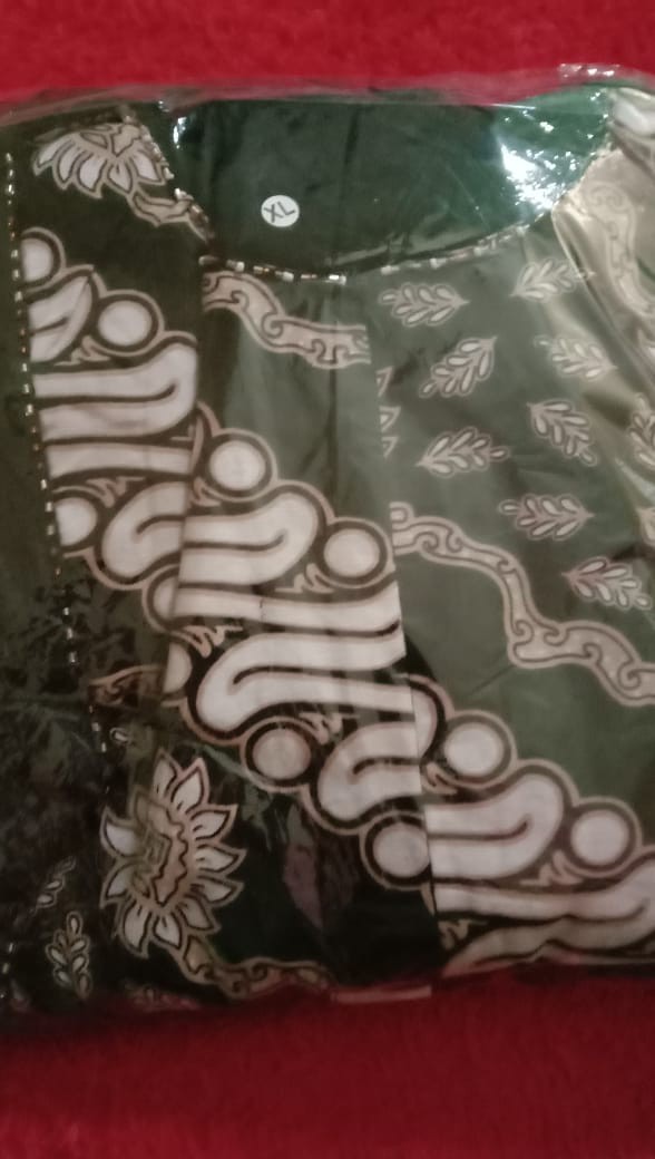 Batik Couple Modern Exlusive Original • Gamis Diamond Mix Payet Jepang Elegan