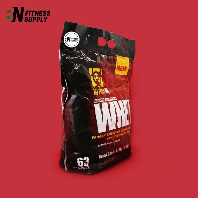 Spesial Promo - Mutant Whey Protein Powder - Chocolate, 10 Lbs