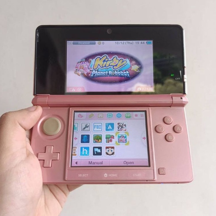 NINTENDO 3DS REGULAR CFW LUMA PERMANENT MEMORY 32GB 64GB 128GB FULL GAME NINTENDO OLD 3DS CFW LUMA + EMULATOR R4 TWILIGHT MENU NINTENDO 3DS NEW 3DS N3DS REGULAR ORIGINAL MURAH