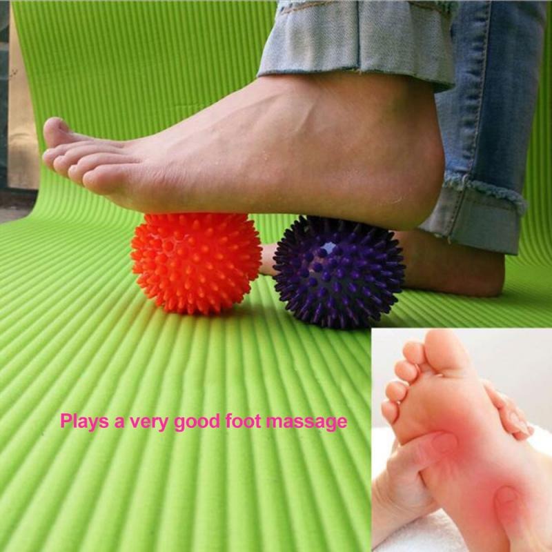 Bola Pijat PVC Spiky Massage Ball Sport FItness 7.5cm - HA00681