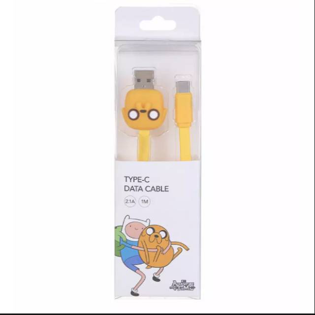 MINISO Charger Kabel Data TYPE-C 1m - Adventure Time