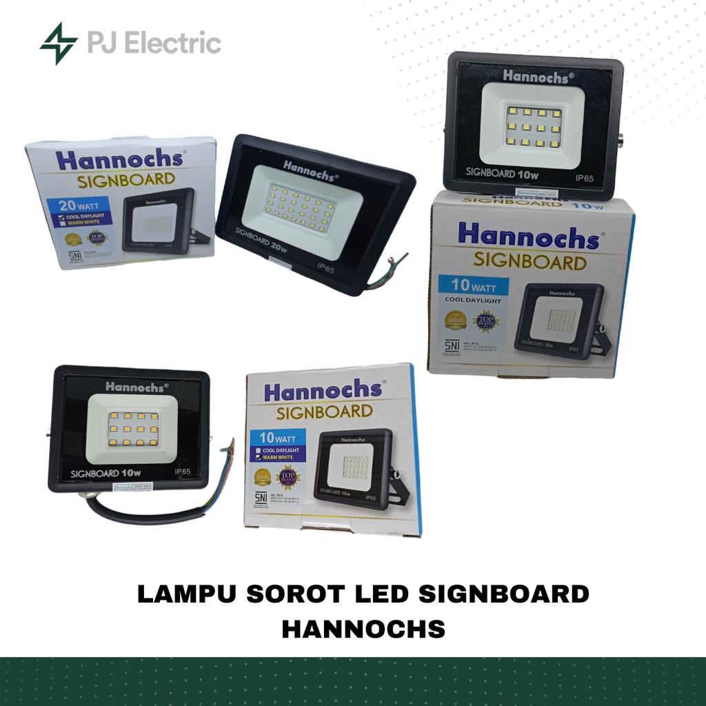 LAMPU SOROT LED SIGNBOARD HANNOCHS