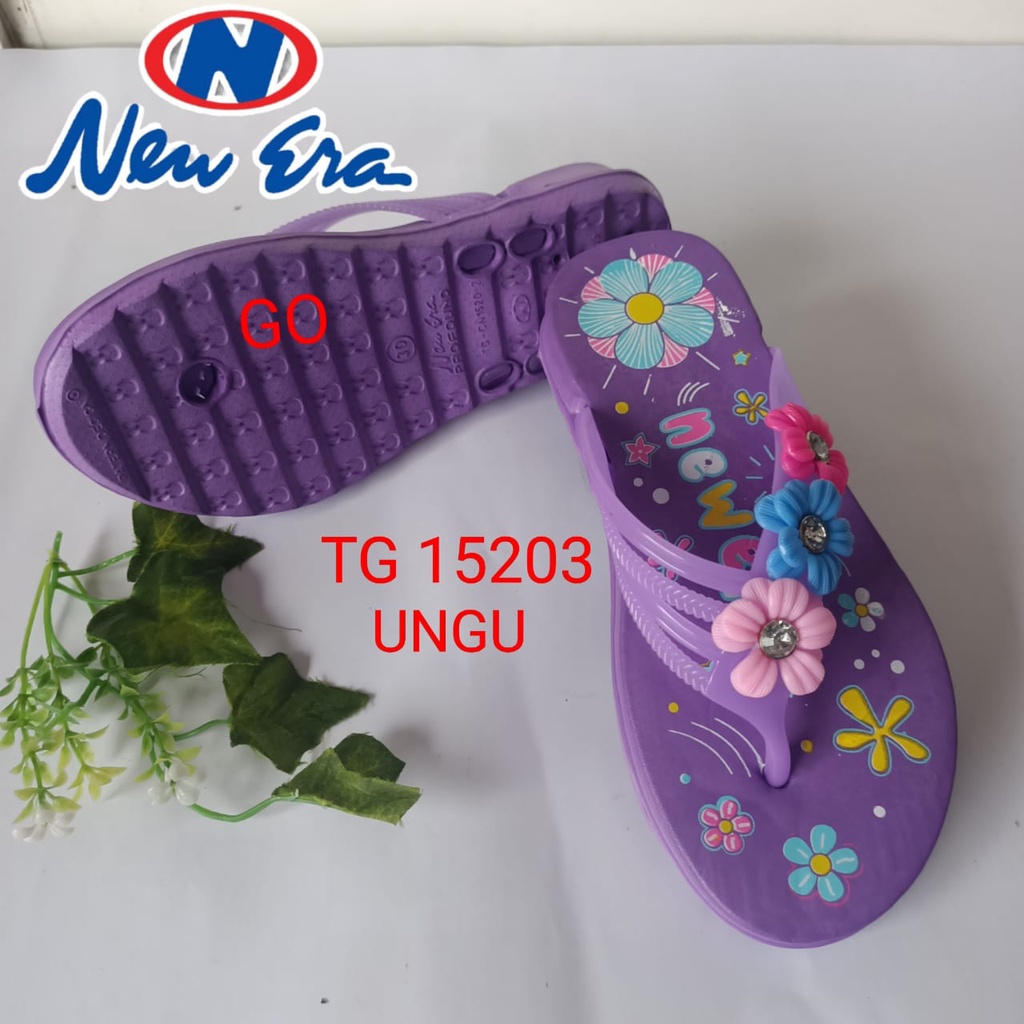 sogo NEW ERA TG 15203 sandal jepit anak BUNGA SIZE 31-35