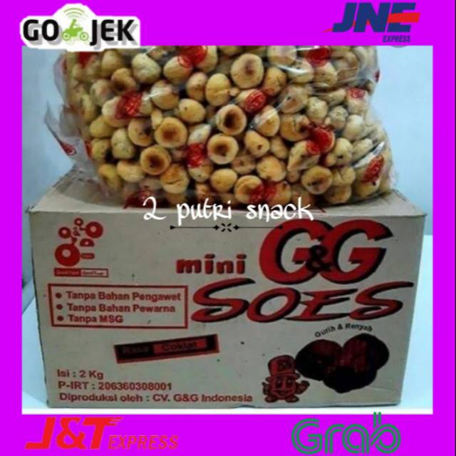 

Soes coklat GG per dus berat 2kg