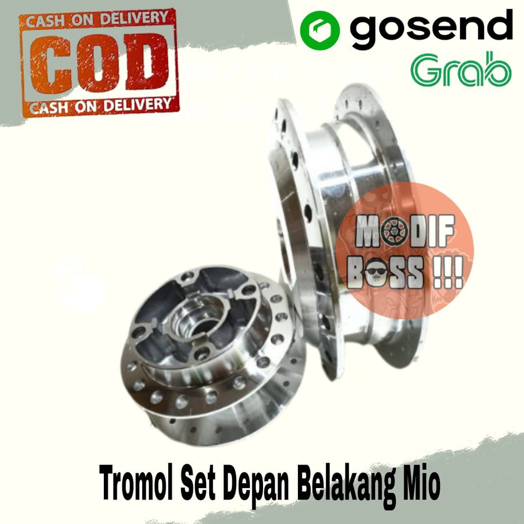 Tromol Chrome Depan Belakang Thailand - Tromol Mio Soul#smile#Sporty