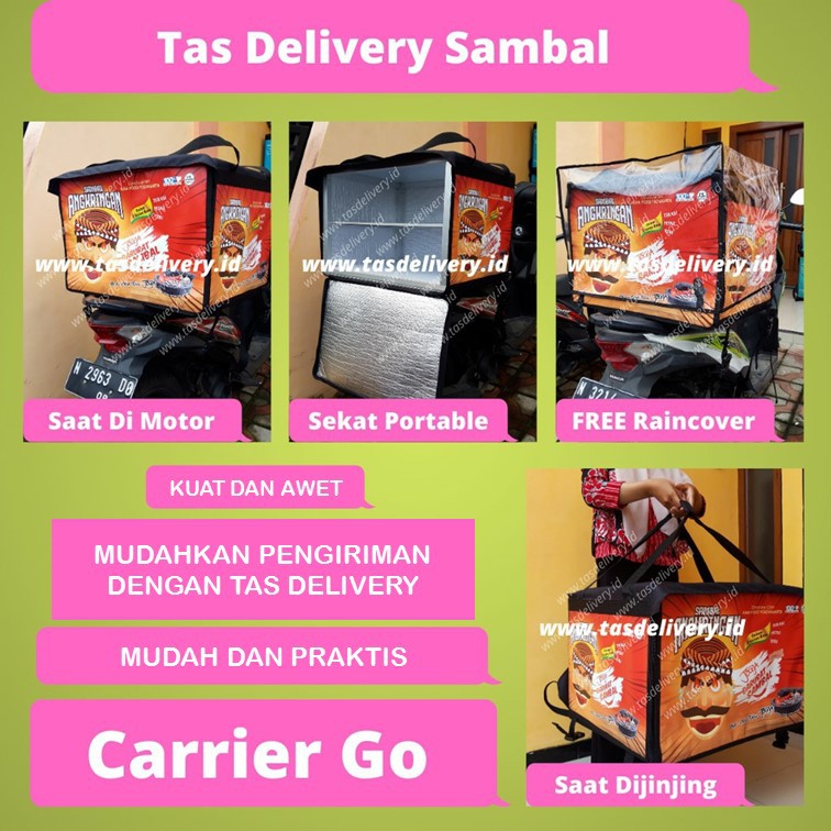 CARRIER - Box Delivery / Tas Delivery Sambal, Box Motor / Tas Motor Sambal