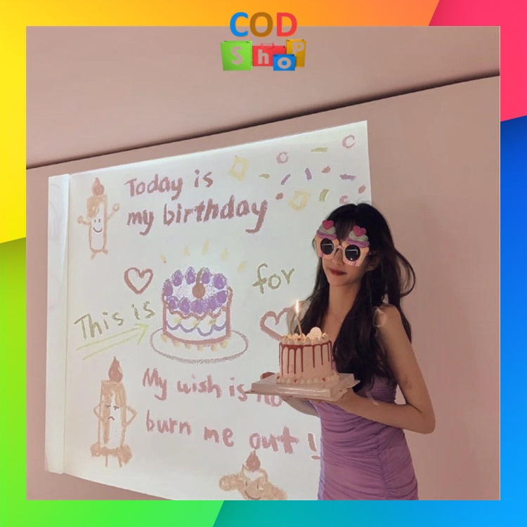COD - 5468 Proyektor Mini / Projector Party Lamp Cute Birthday Gift Idea / Happy Birthday Projector 