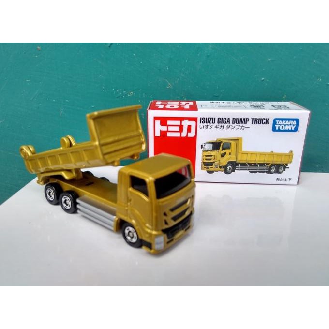 Tomica No 101 Isuzu Giga Dump Truck Diecast Miniatur Truk Takara Tomy