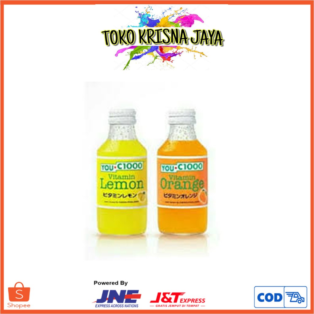 You C 1000 Health Drink Vitamin Orange Lemon Kemasan 140ml Shopee Indonesia